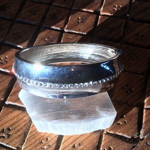 Silver Bracelet with Diamonds